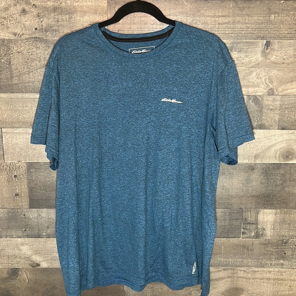 Blue Eddie Bauer Short Sleeve T-Shirt - Picture 1 of 6